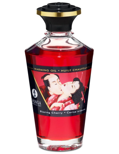 Warming Oil Blazing Cherry