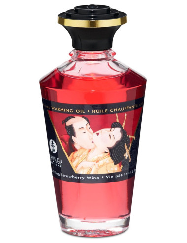 Warming Oil Sparkling Strawberry Wine