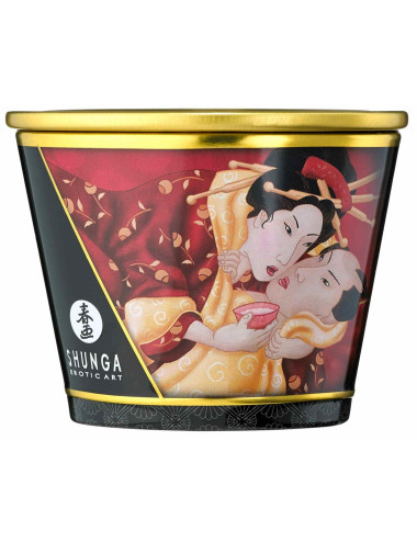 Massage Candle Strawberry Sparkling Wine