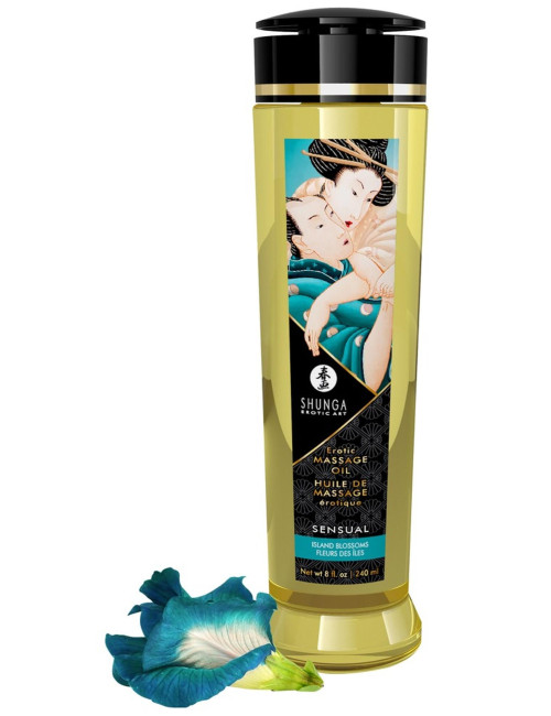 Massage Oil Sensual ISLAND BLOSSOMS