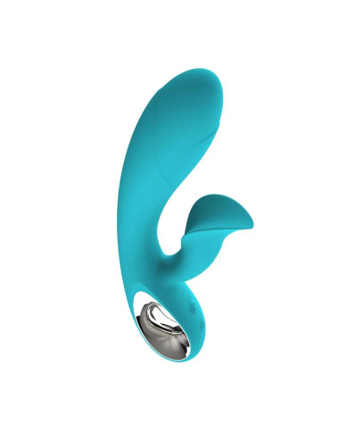 Wibrator-Daro,12 funkcji, USB Niebieski