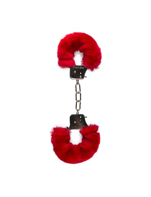 EasyToys Kajdanki Futrzane Furry Red