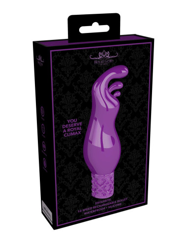 Exquisite - Rechargeable Silicone Bullet - Purple