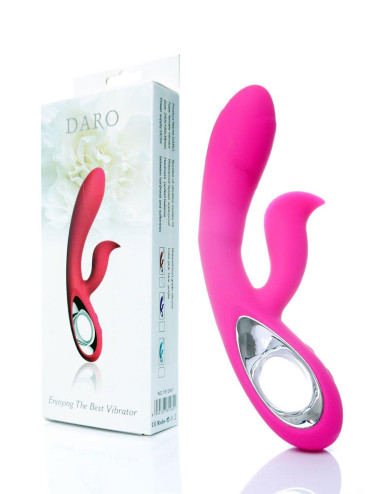 Wibrator-Daro,12 funkcji, USB Różowy