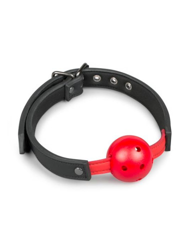 Knebel-Ball Gag With PVC Ball - Red