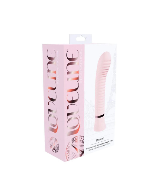 Divine - Ribbed G-spot Vibe - Pink