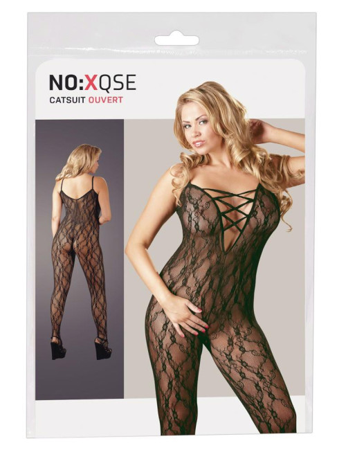 Catsuit schwarz XXL-XXXL