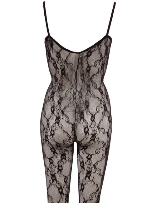 Kombinezon damski Catsuit NO:XQSE czarny XXL-XXXL