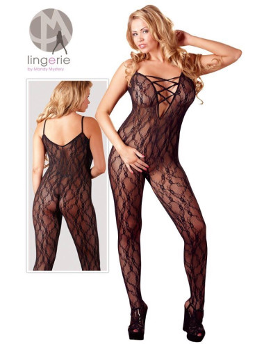 Catsuit schwarz XXL-XXXL