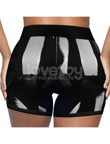 Chic Strap-On shorts (28 - 31 inch waist) Black