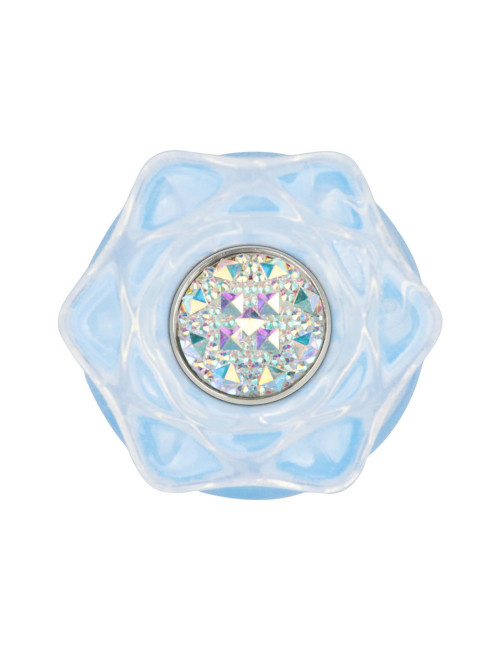 Gemoria Silicone Butt Plug (Glow-In-The-Dark) - blue