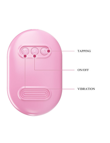 PRETTY LOVE - Magic Box Pink, 12 vibration functions 7 tapping functions