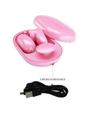 PRETTY LOVE - Magic Box Pink, 12 vibration functions 7 tapping functions