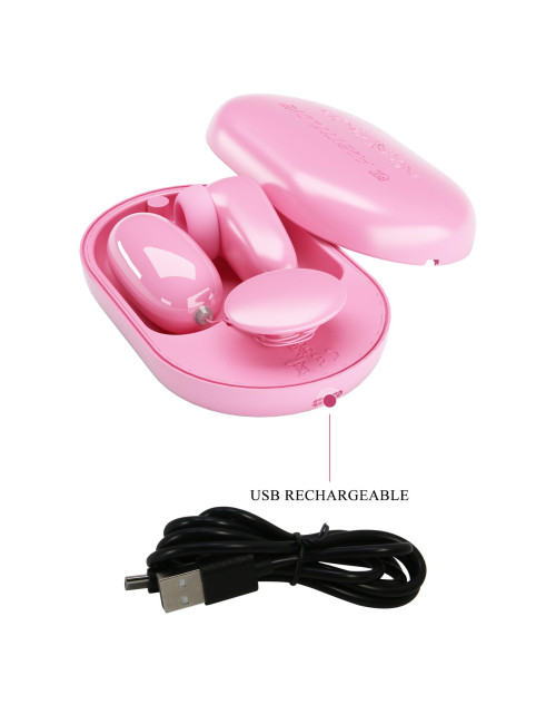 PRETTY LOVE - Magic Box Pink, 12 vibration functions 7 tapping functions