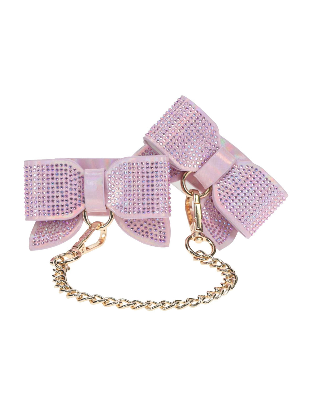 Ouch! Paris Collection Handcuffs - Różowe kajdanki erotyczne