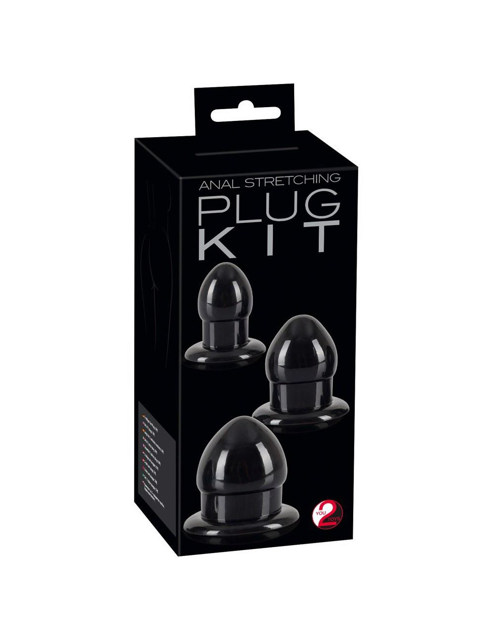 Anal Stretching Plug Kit - Zestaw Korków Analnych do Rozciągania (TPR)