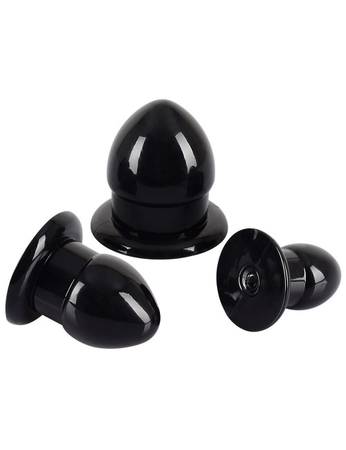 Anal Stretching Plug Kit - Zestaw Korków Analnych do Rozciągania (TPR)