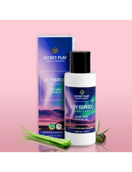 Secret Play Organiczny Lubrzykant Hybrydowy Aloe Vera 100ml