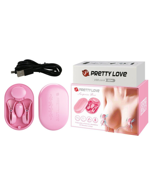 Pretty Love Surprise Box Pink Zestaw Erotyczny z Wibracją