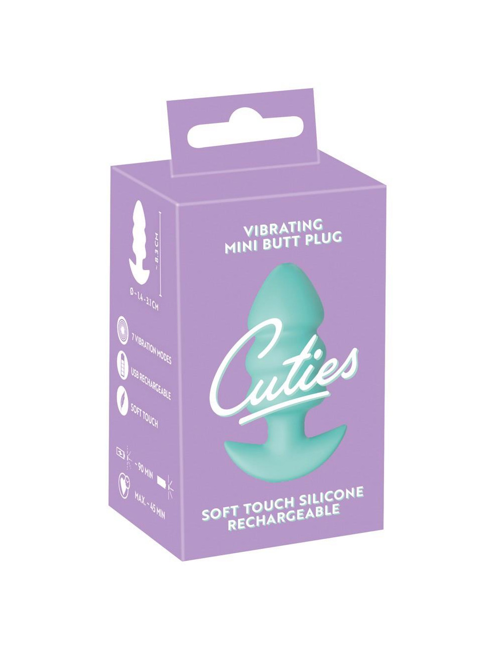 Cuties Vibrating Plugs Green