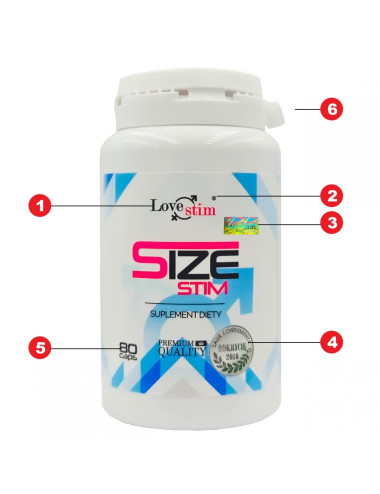 Supl.diety- SIZE STIM 80 caps