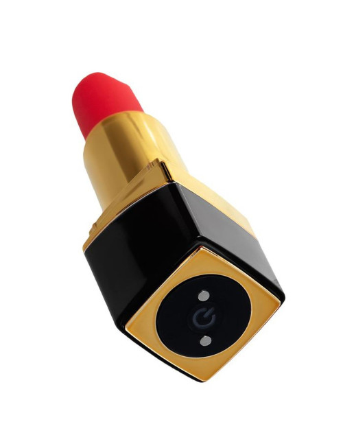 Mini-vibrator Flovetta by Toyfa PANSIES, ABS plastic, black, 9 cm