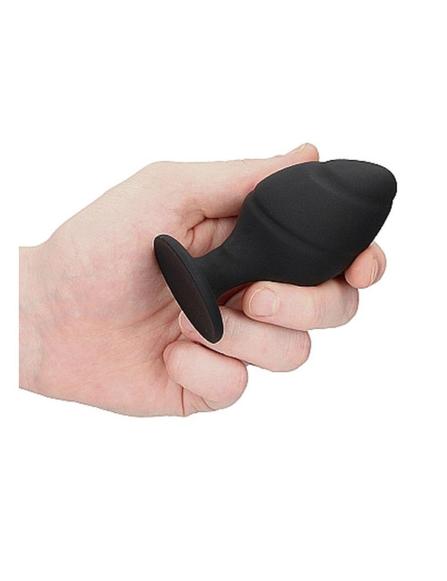 Swirled Butt Plug Set - Black