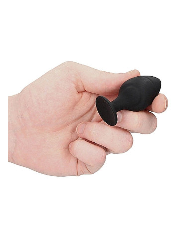 Swirled Butt Plug Set - Black
