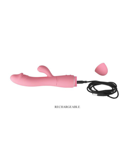 Pretty Love Snappy - różowy wibrator 30 funkcji
