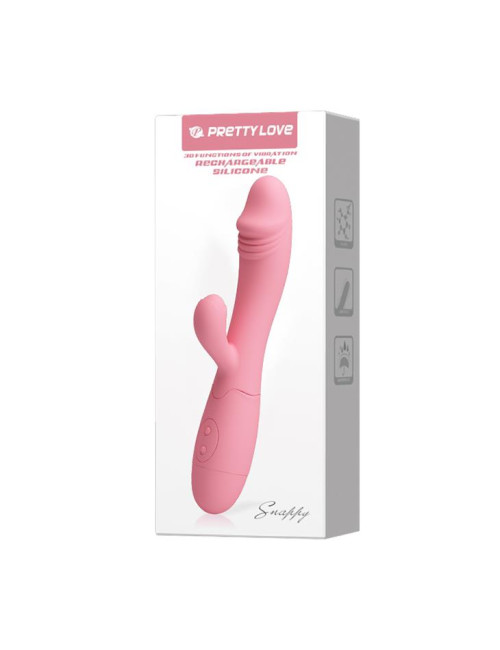 Pretty Love Snappy - różowy wibrator 30 funkcji