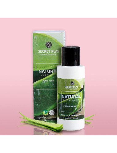 NATURAL LUBRICANT - ALOE VERA - ORGANIC COSMETICS 100 ML