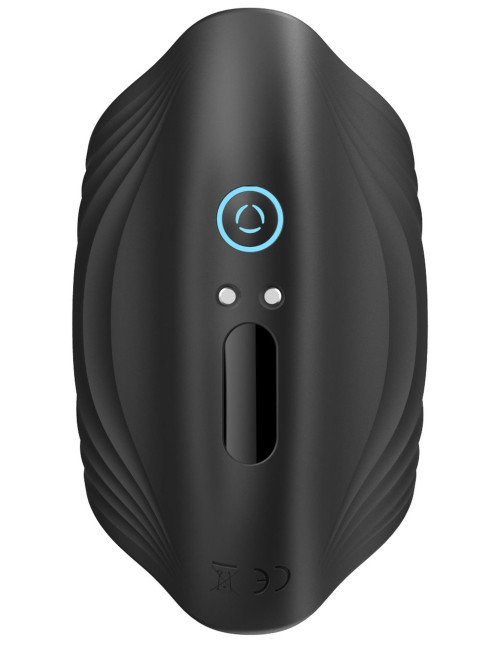 Wearable penis vibrator — Wibrator do penisa z regulowanym otworem, 10 trybów, wodoodporny