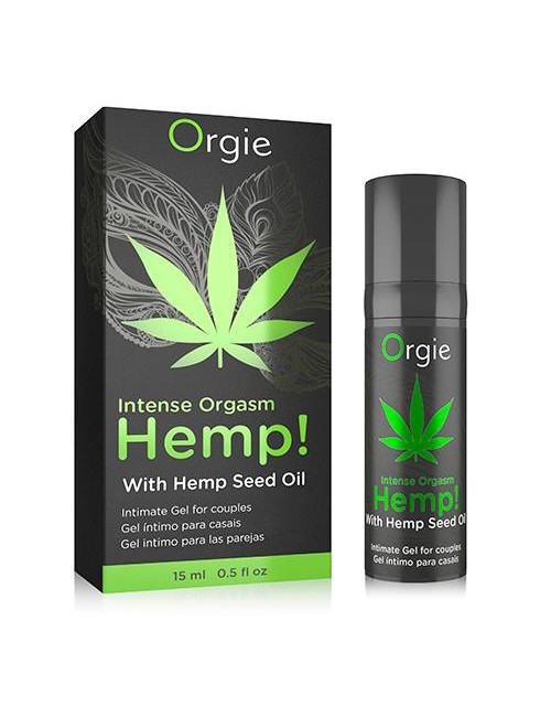 Orgie Hemp Intense Orgasm Afrodyzjakowy Żel Stymulujący 15 ml