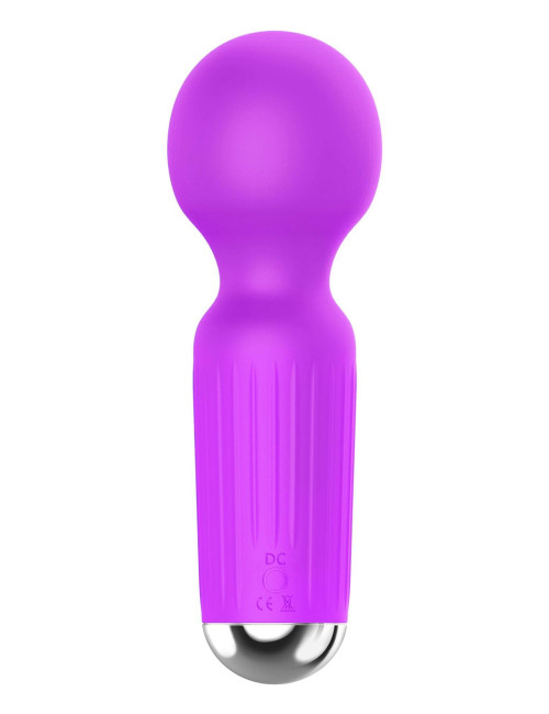 Stymulator Masażer Mini USB - 20 Funkcji Wodoodporny Fioletowy