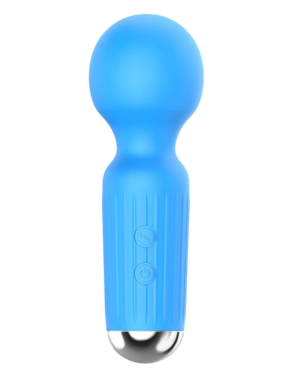 B - Series Magic Niebieski Mini Masażer USB z 20 Funkcjami