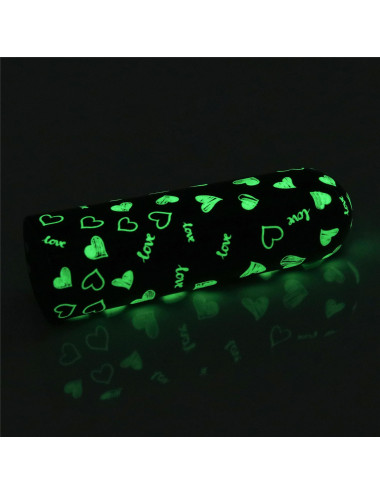 Rechargeable Glow-in-the-dark Heart Massager