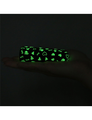 Rechargeable Glow-in-the-dark Heart Massager