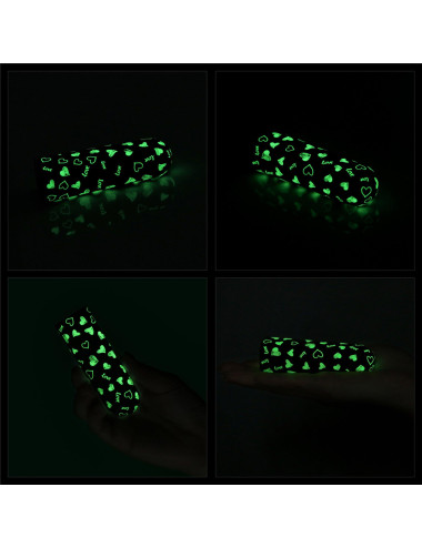 Rechargeable Glow-in-the-dark Heart Massager
