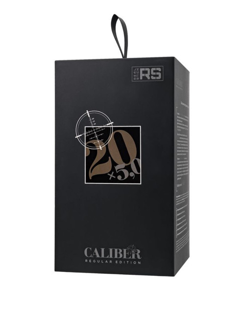 Zabawki RealStick CALIBER Realistyczny Dildo 20/5 cm PVC z przyssawką