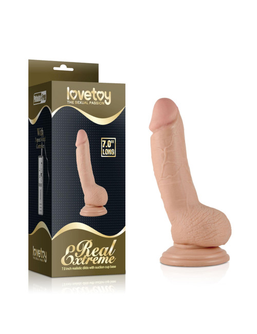 Lovetoy 7 Real Extreme Wibrating Dildo - Wibrator