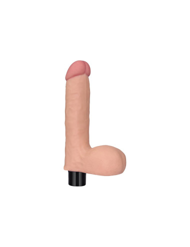 8 REAL SOFTEE Vibrating Dildo
