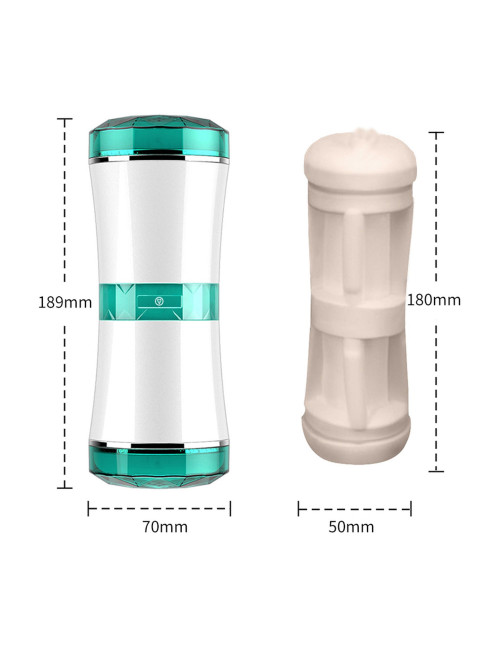 Masturbator-Masturbation Cup - Double Ends