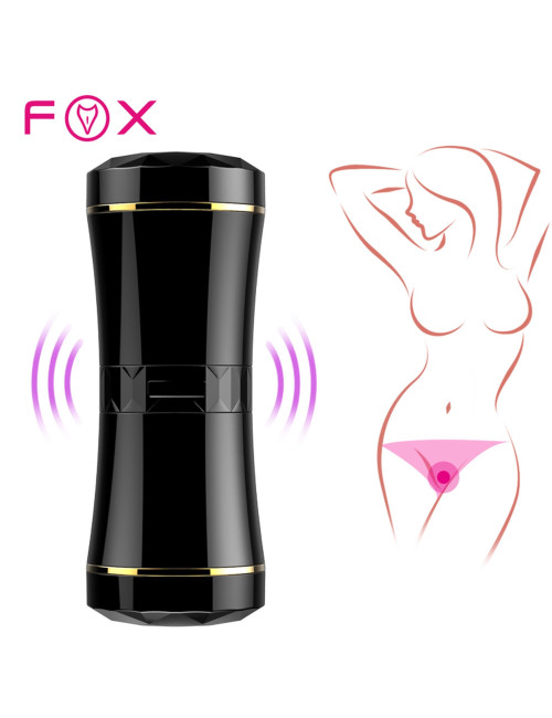 B - Series Fox Dwustronny Masturbator Cup