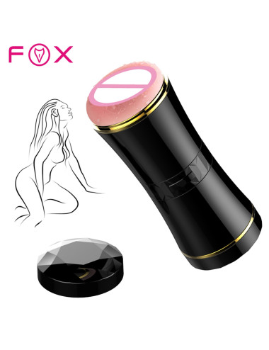 Masturbator-Masturbation Cup - Double Ends