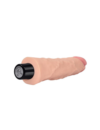 8 REAL SOFTEE Vibrating Dildo