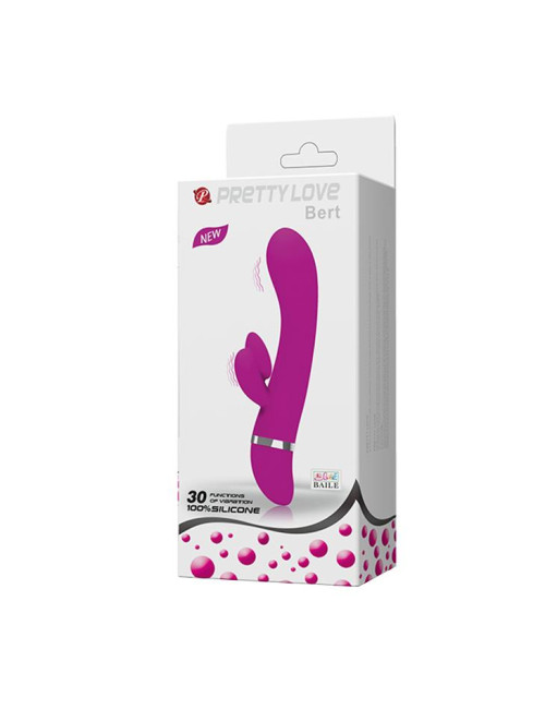 Pretty Love Bert Wibrator Króliczek 30 Funkcji Purpurowy