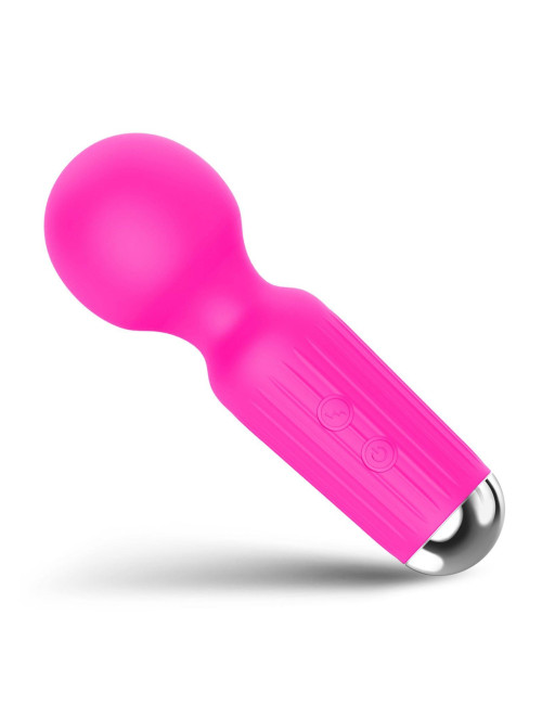 Stymulator-Rechargeable Mini Masager USB 20 Functions - Pink
