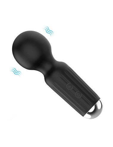 Stymulator-Rechargeable Mini Masager USB 20 Functions - Black