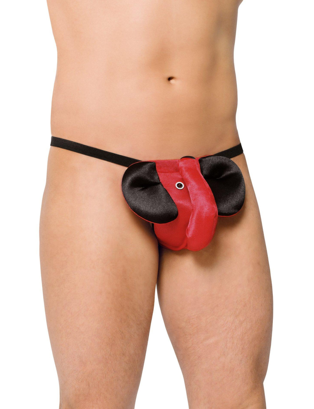 SoftLine Collection Czerwone Stringi Damskie 4445 S/L