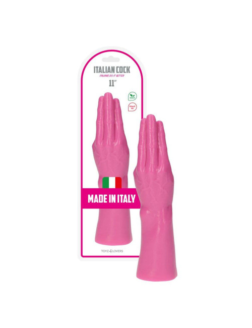 Fisting Mania Pink Plug Analny - Wodoodporny, Bez ftalanów, Włoska Jakość
